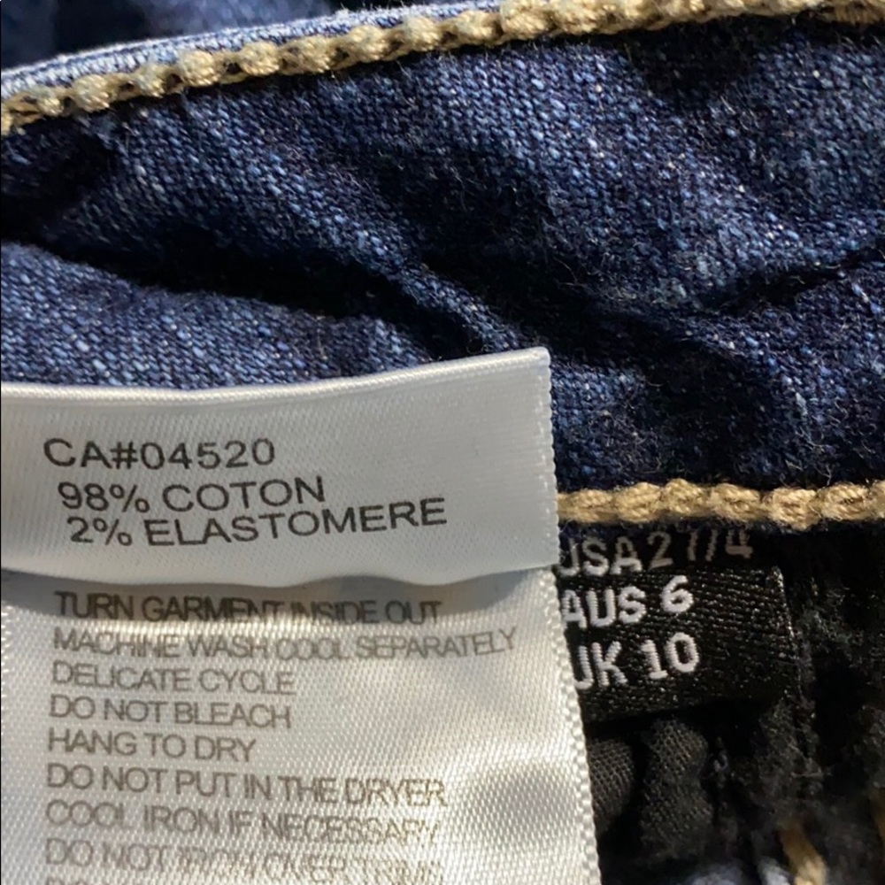 Tru Luxe women’s skinny stretch jeans size 27/4 - Picture 10 of 10